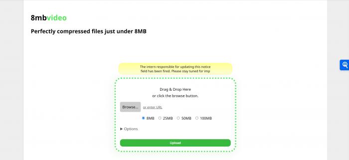 8MBビデオ圧縮機